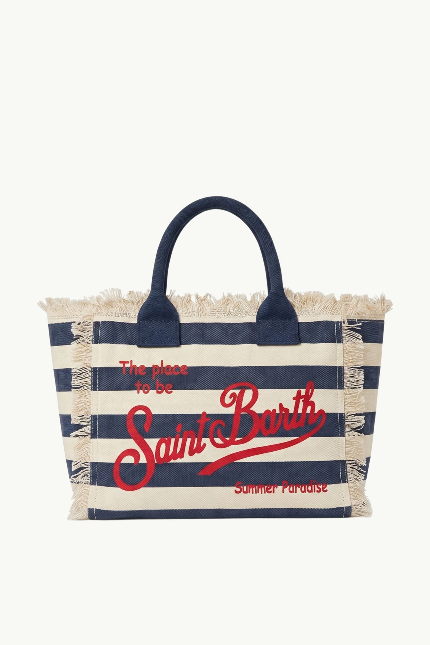  Mc2 Saint Barth Acc. Borsa Canvas Bianco - 1