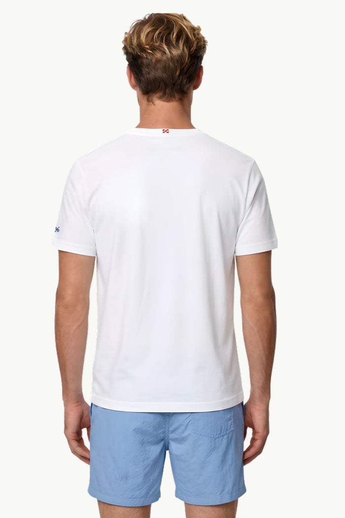 T-Shirt In Cotone  Uomo Mc2 Saint Barth-2