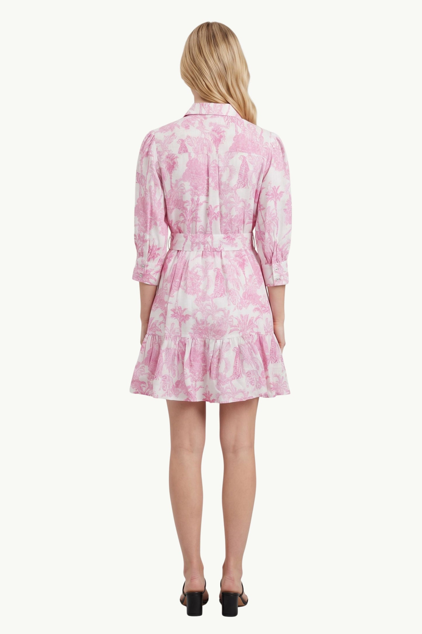  Mc2 Saint Barth Dress With A Belt Rosa - 2
