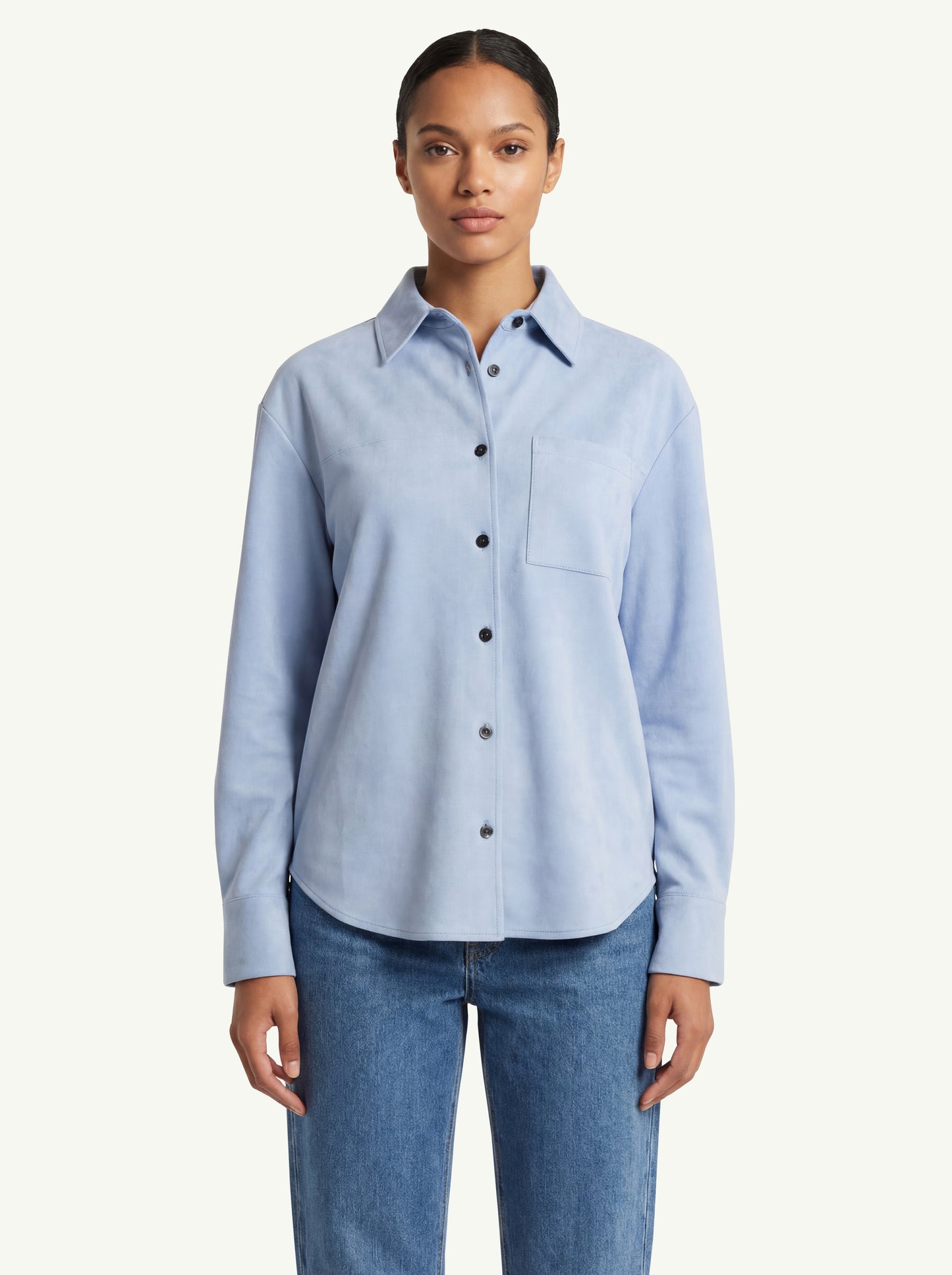  Sword Camicia In Pelle Azzurro - 1