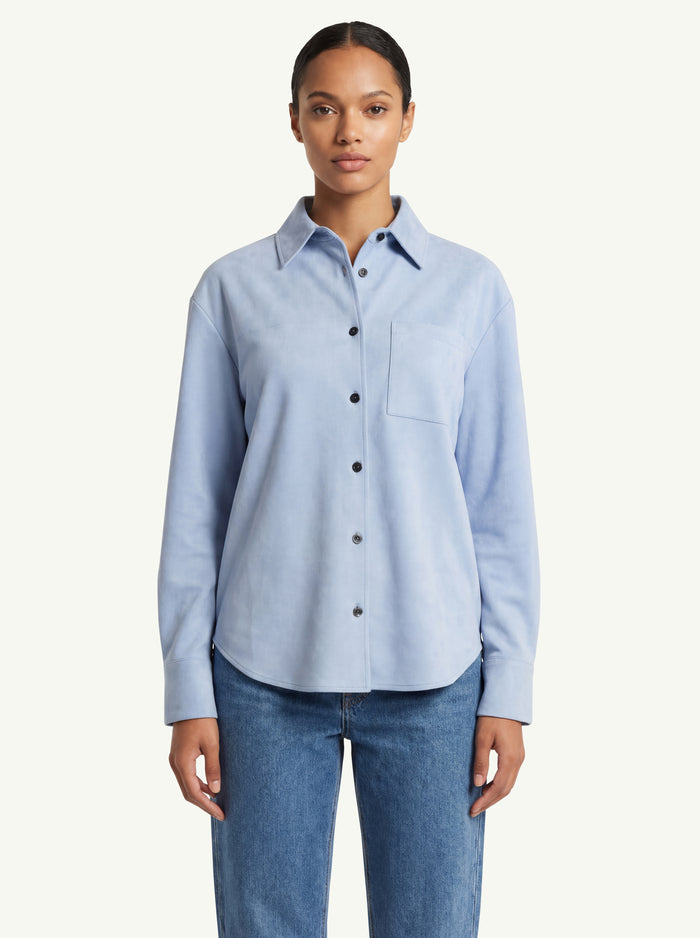 Sword Women's Leather Shirt
