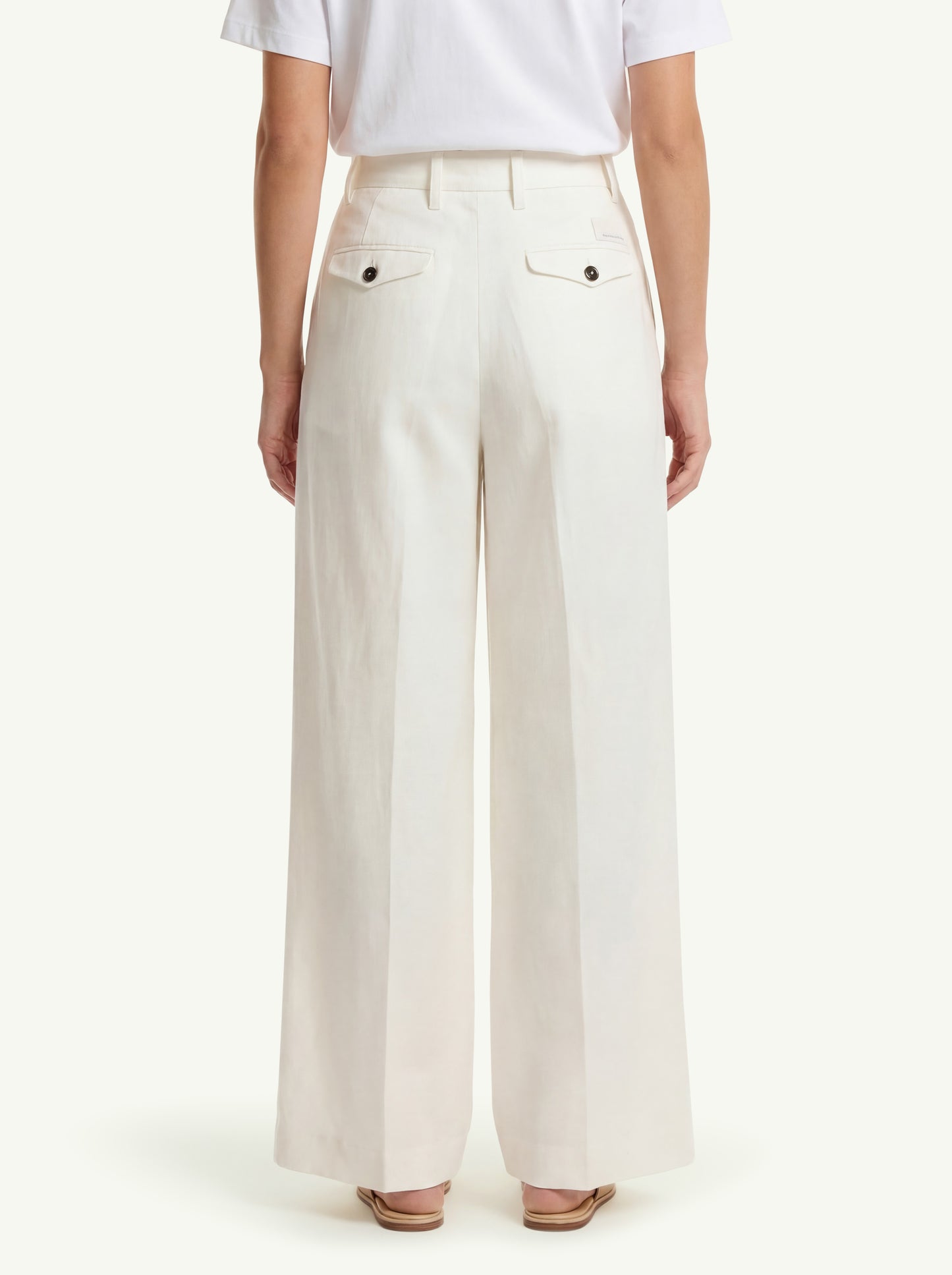  Nine In The Morning Pantalone Chino 2 Pences Bianco - 2