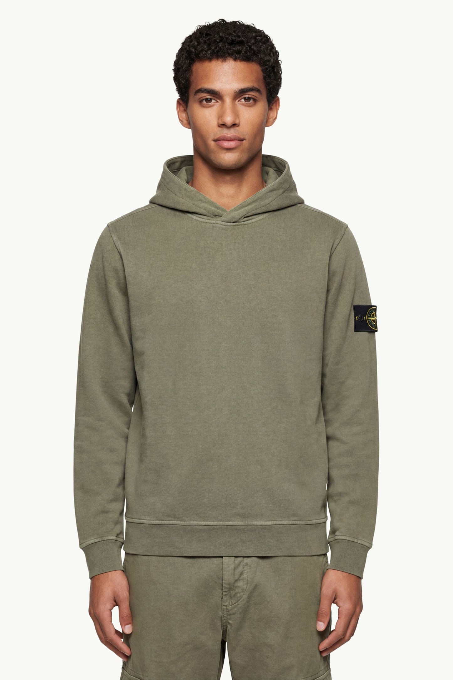  Stone Island Hoodie Sweater Verde - 1