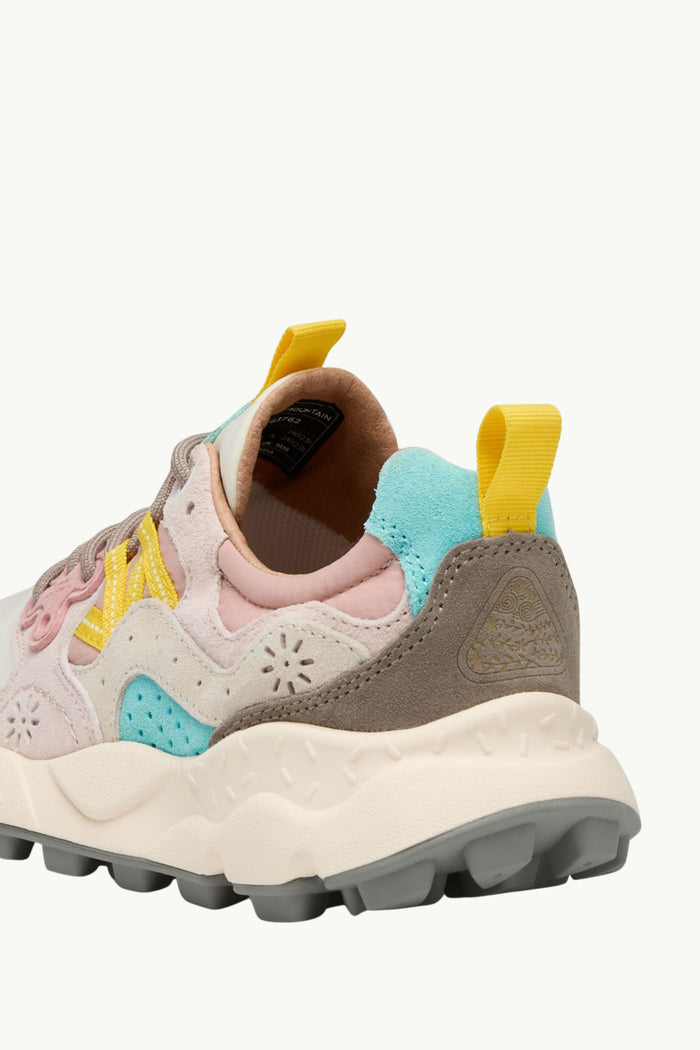  Flower Mountain Sneakers Suede Nylon Multicolor - 3