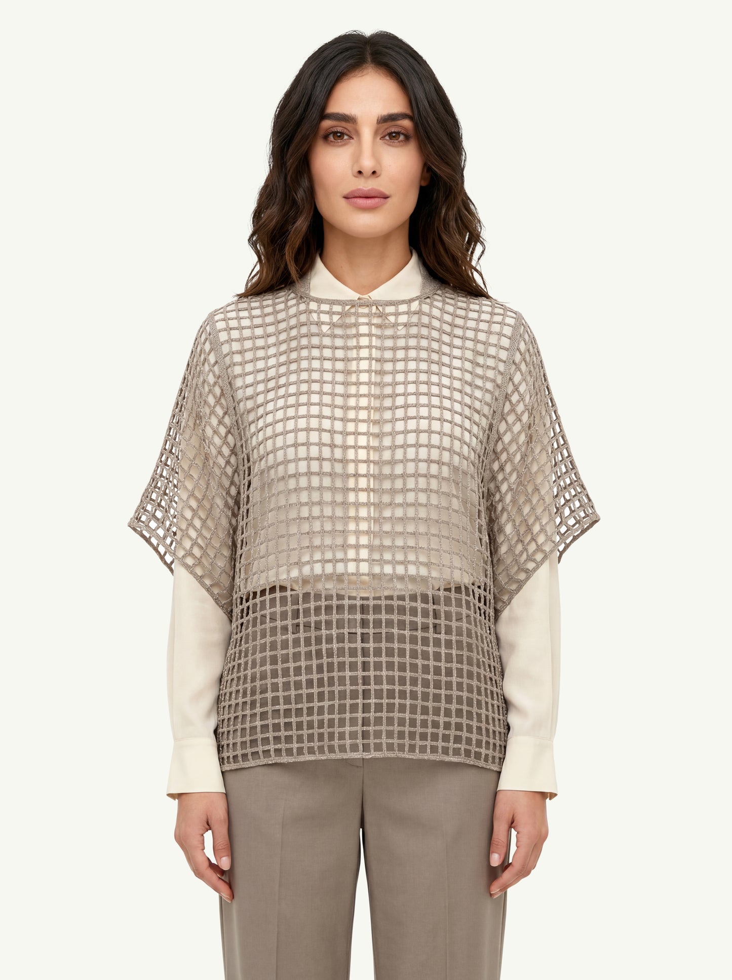 Peserico Maglia Tricot Cornely Beige - 3