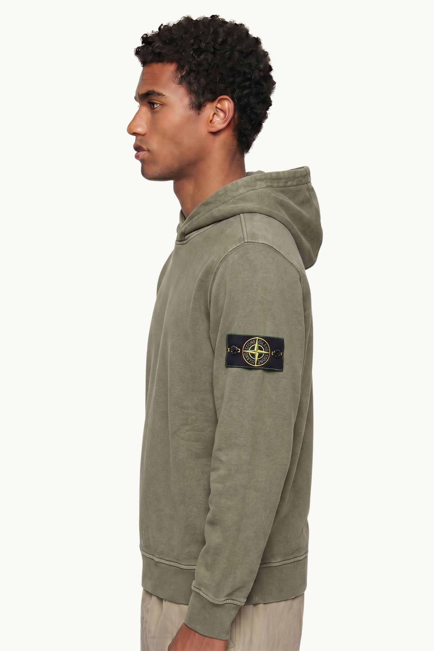  Stone Island Hoodie Sweater Verde - 3