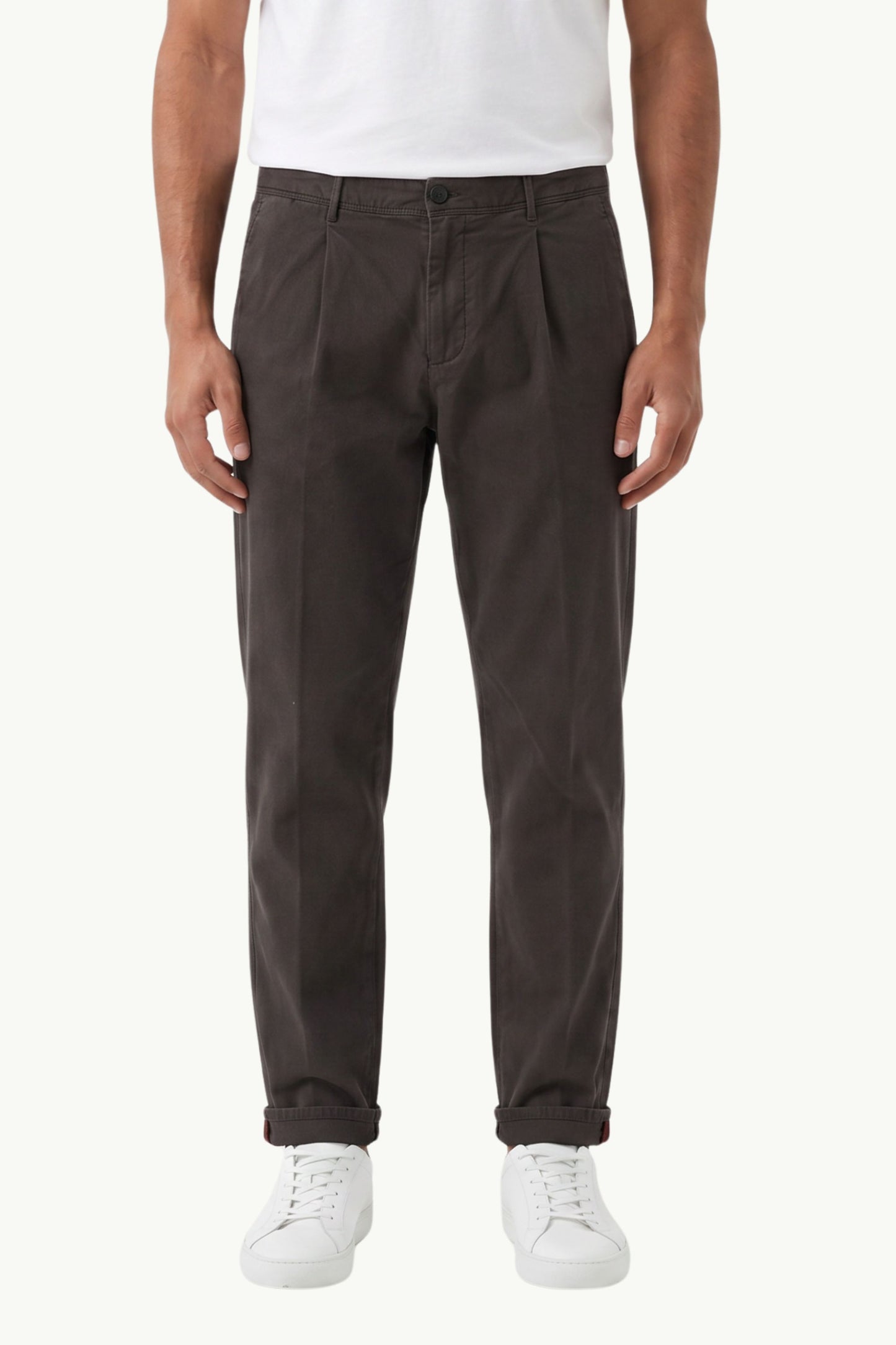  Incotex Slacks Pantalone Marrone - 3