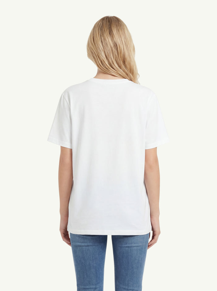 T-Shirt With Mouse Details And Letters  Donna Minimeparis-2