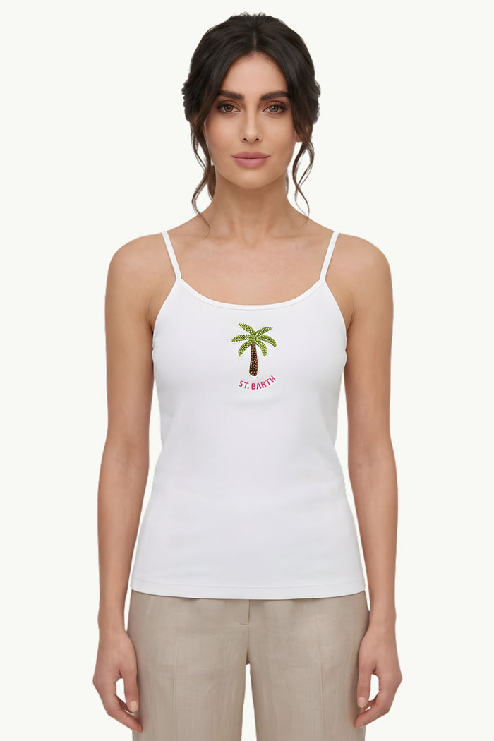 Rib Top Donna Mc2 Saint Barth