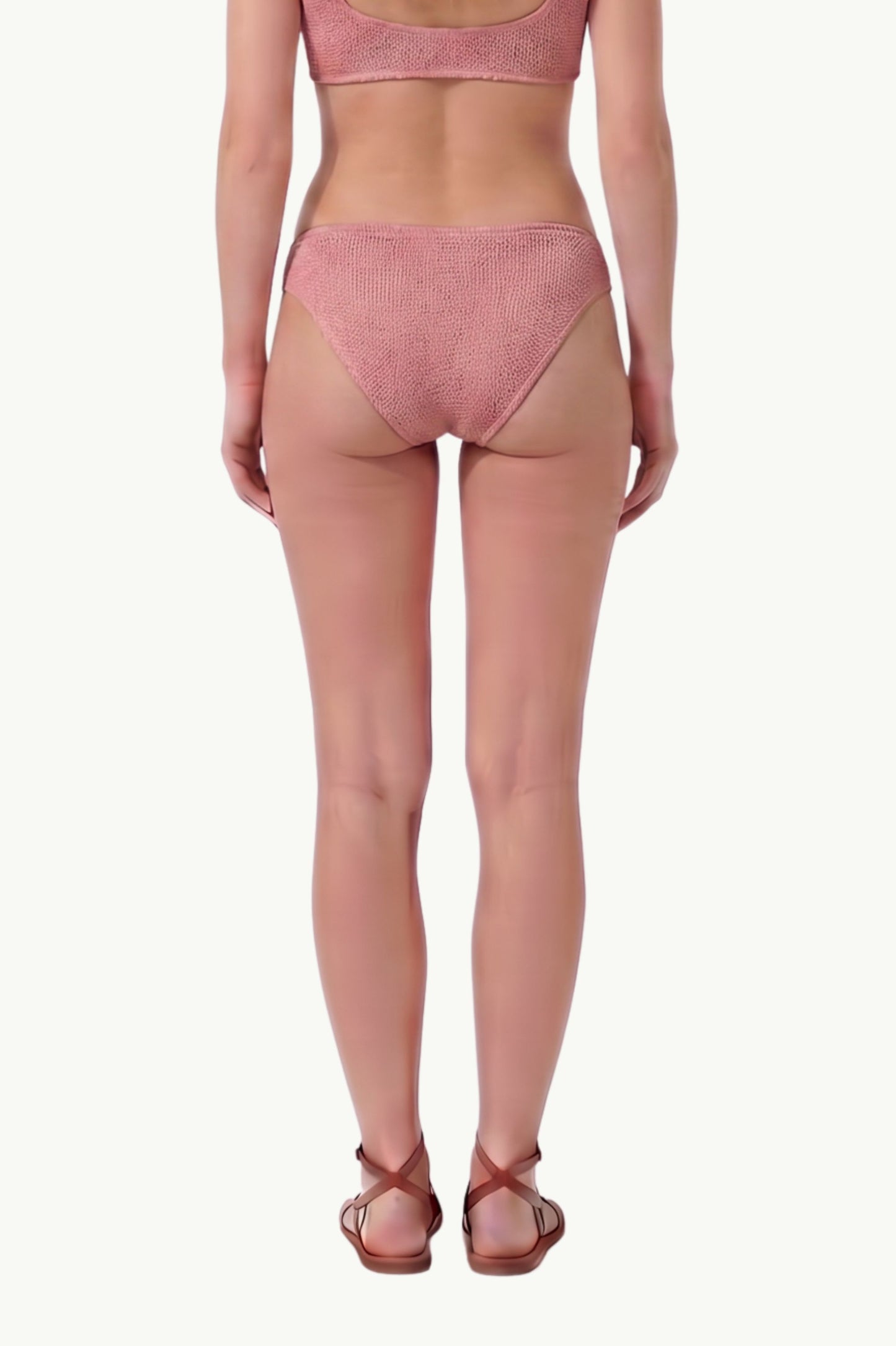  Mc2 Saint Barth Crinkle Cheekiest Bottom Closed Rosa - 2