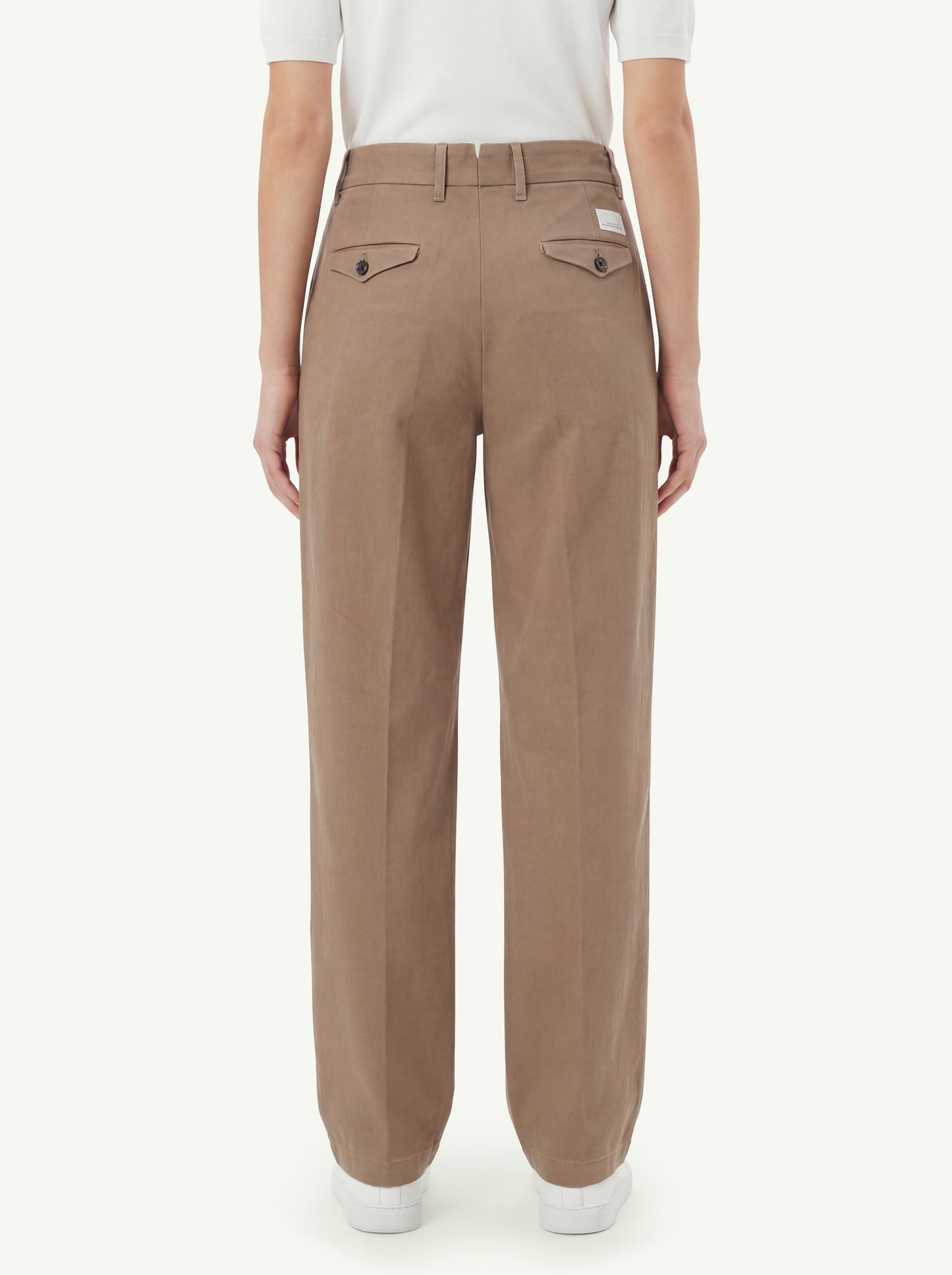  Nine In The Morning Pantalone Carrot Slim Marrone - 2