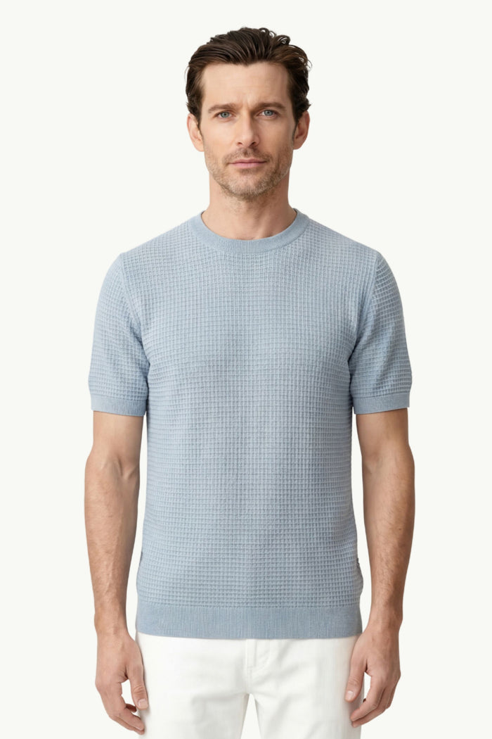 T-Shirt P. Rejilla Cotsilk Mm  Uomo Dote
