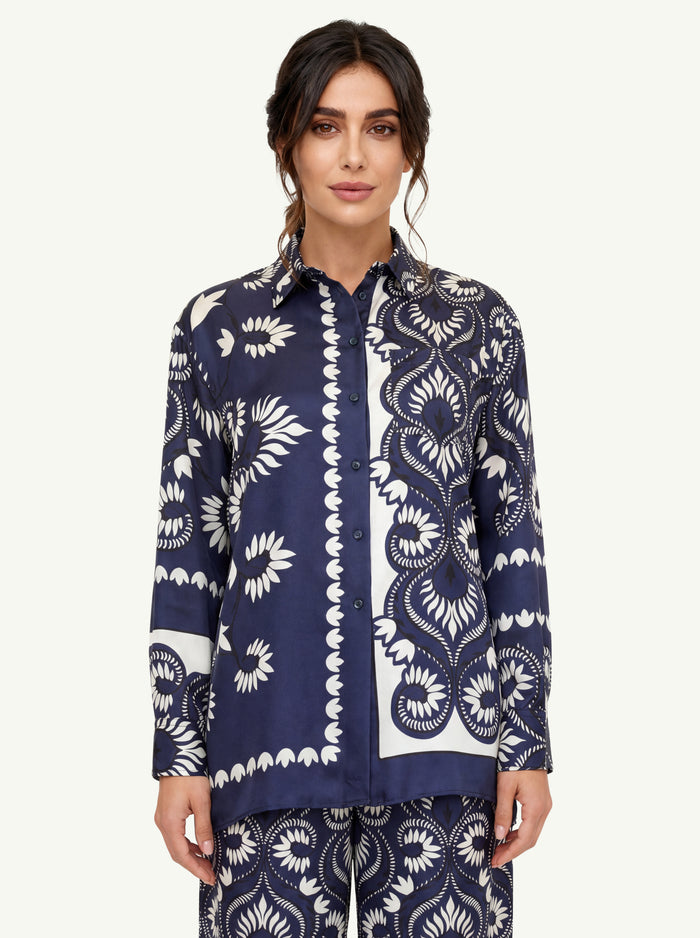  Max Mara Weekend Camicia Blu - 3