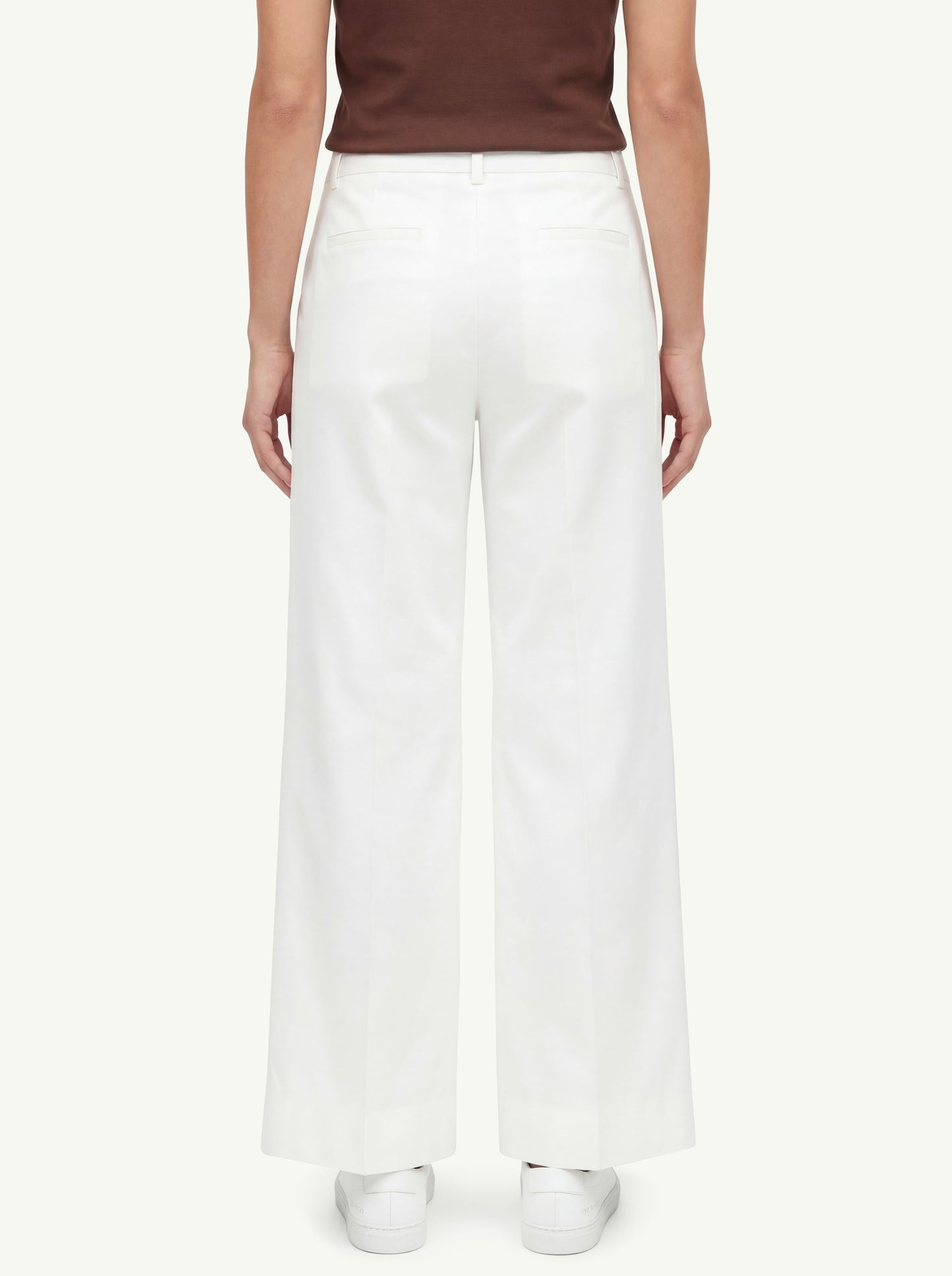  Incotex Ilya Women's Trousers Bianco - 2