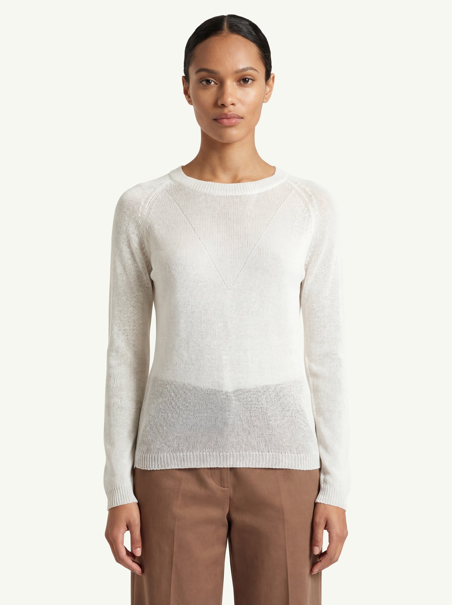  Be You Round Neck Women Bianco - 1