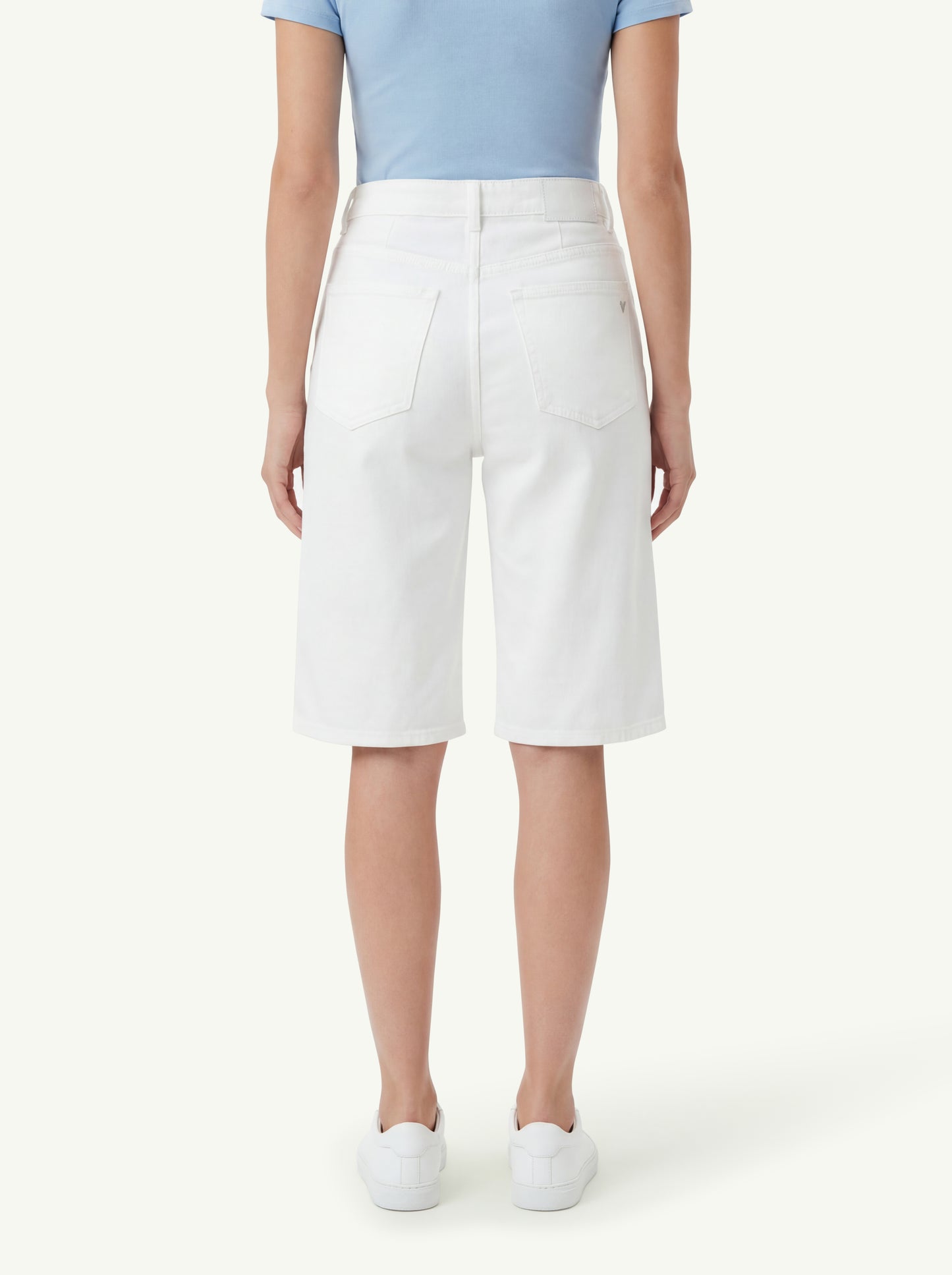  Dondup Bermuda Regular Delfine Bianco - 2