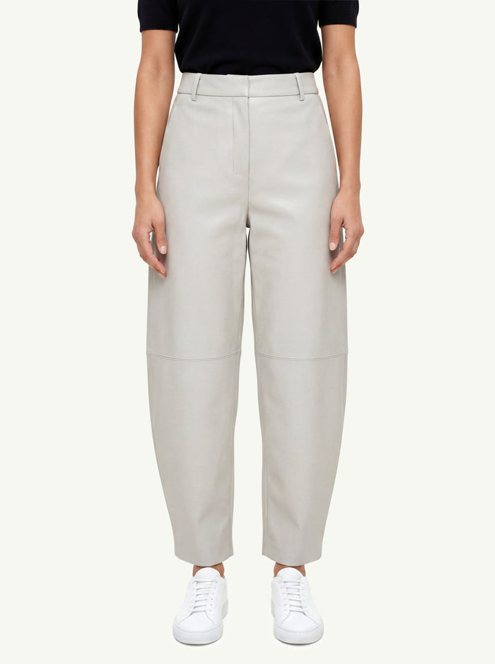  Max Mara S Pantalone In Jersey Beige - 3
