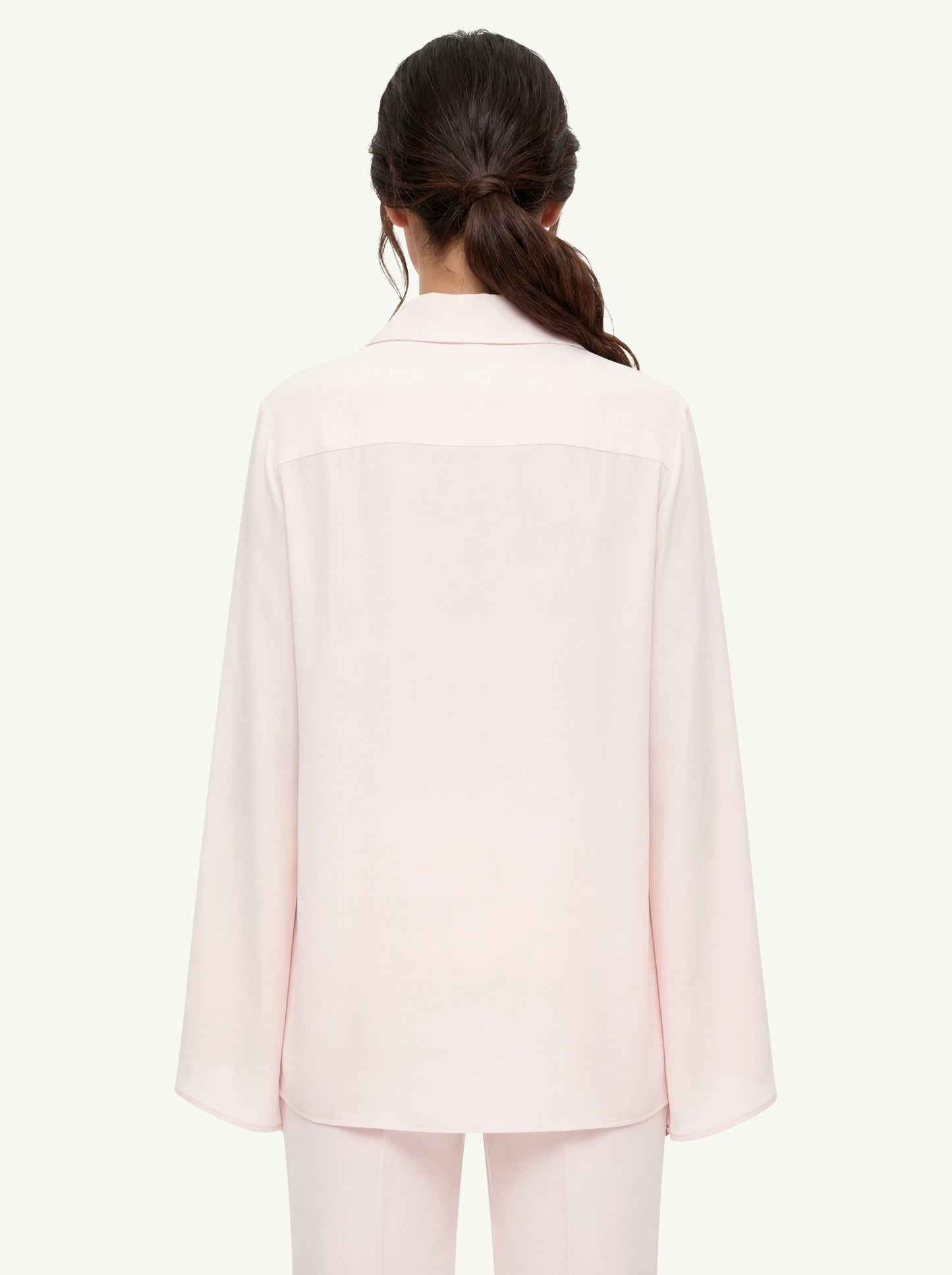  Federica Tosi Blusa Scollo A V Rosa - 2