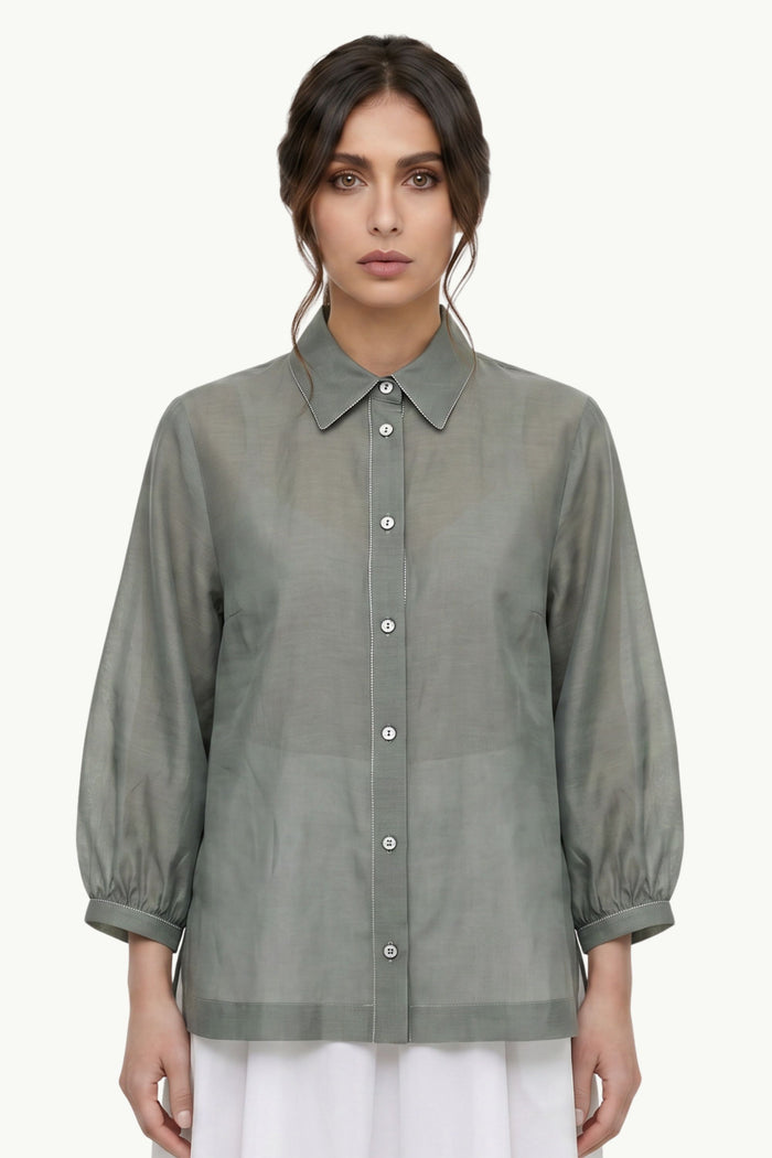 Peserico Women's Organza Shirt