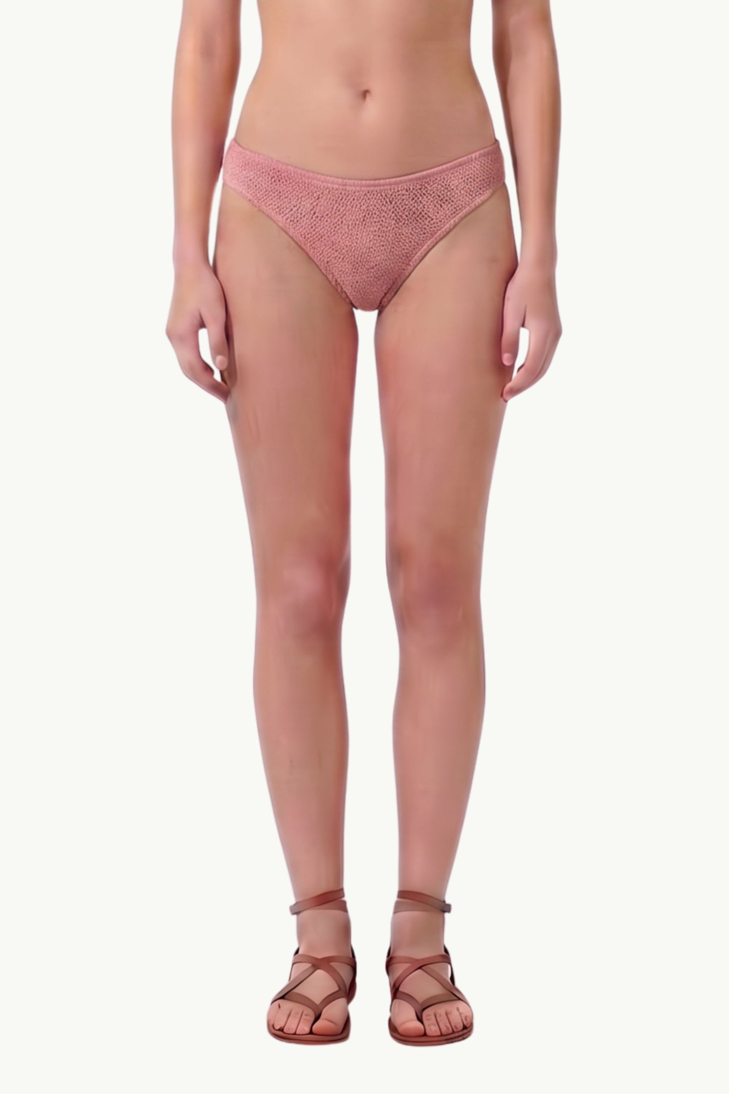  Mc2 Saint Barth Crinkle Cheekiest Bottom Closed Rosa - 1