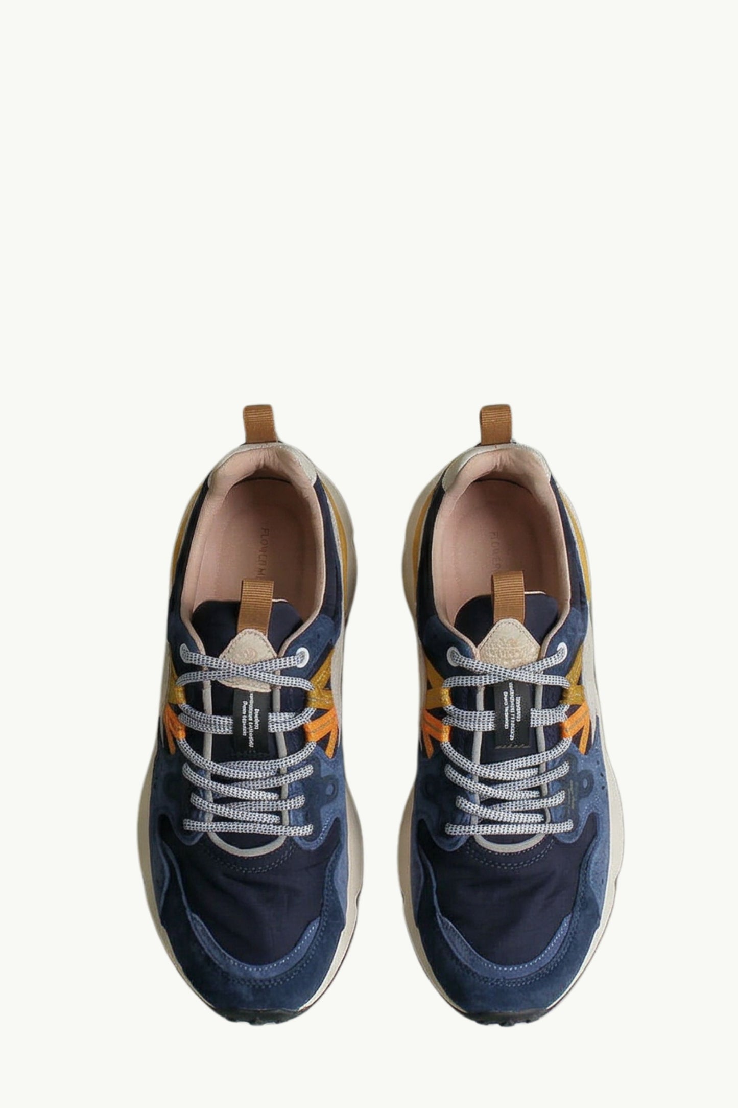  Flower Mountain Sneakers Suede Nyalon Multicolor - 3