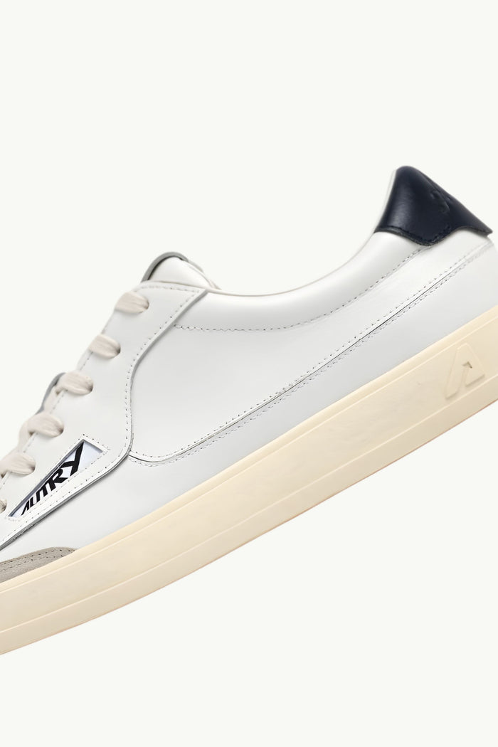  Autry Windscape Low Man Leat Suede Bianco - 6