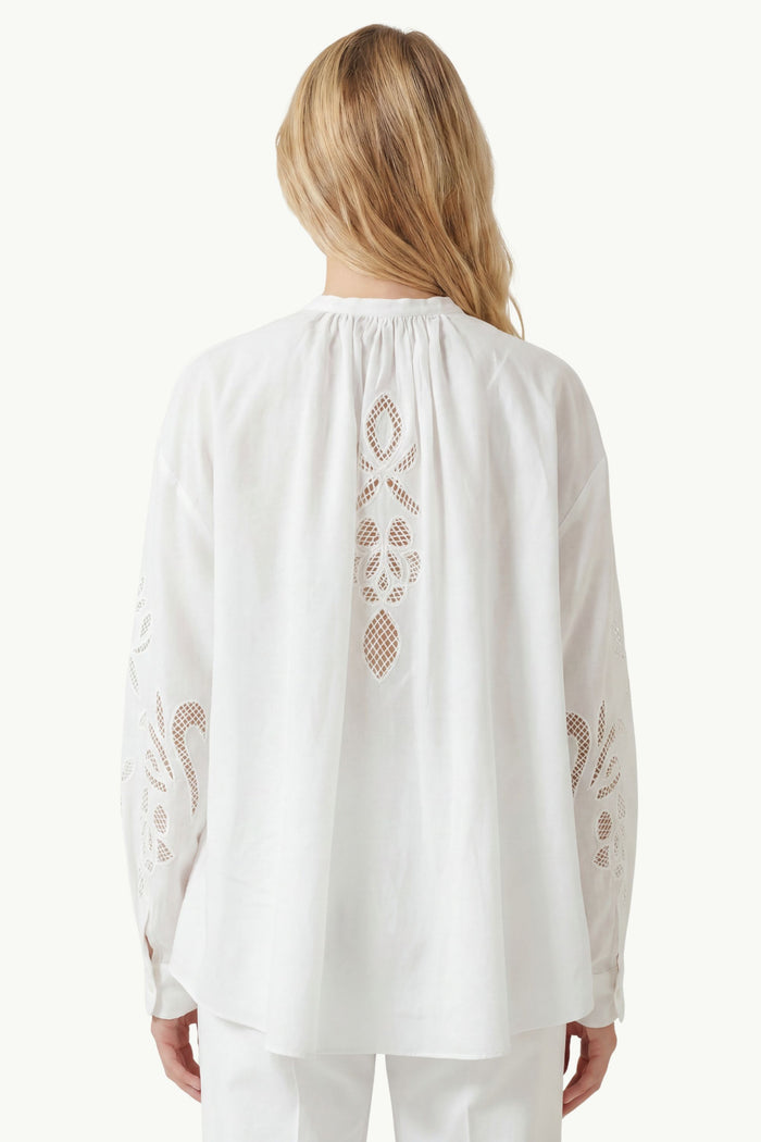 Camicia Bohemienne Voile  Donna Forte_Forte-2