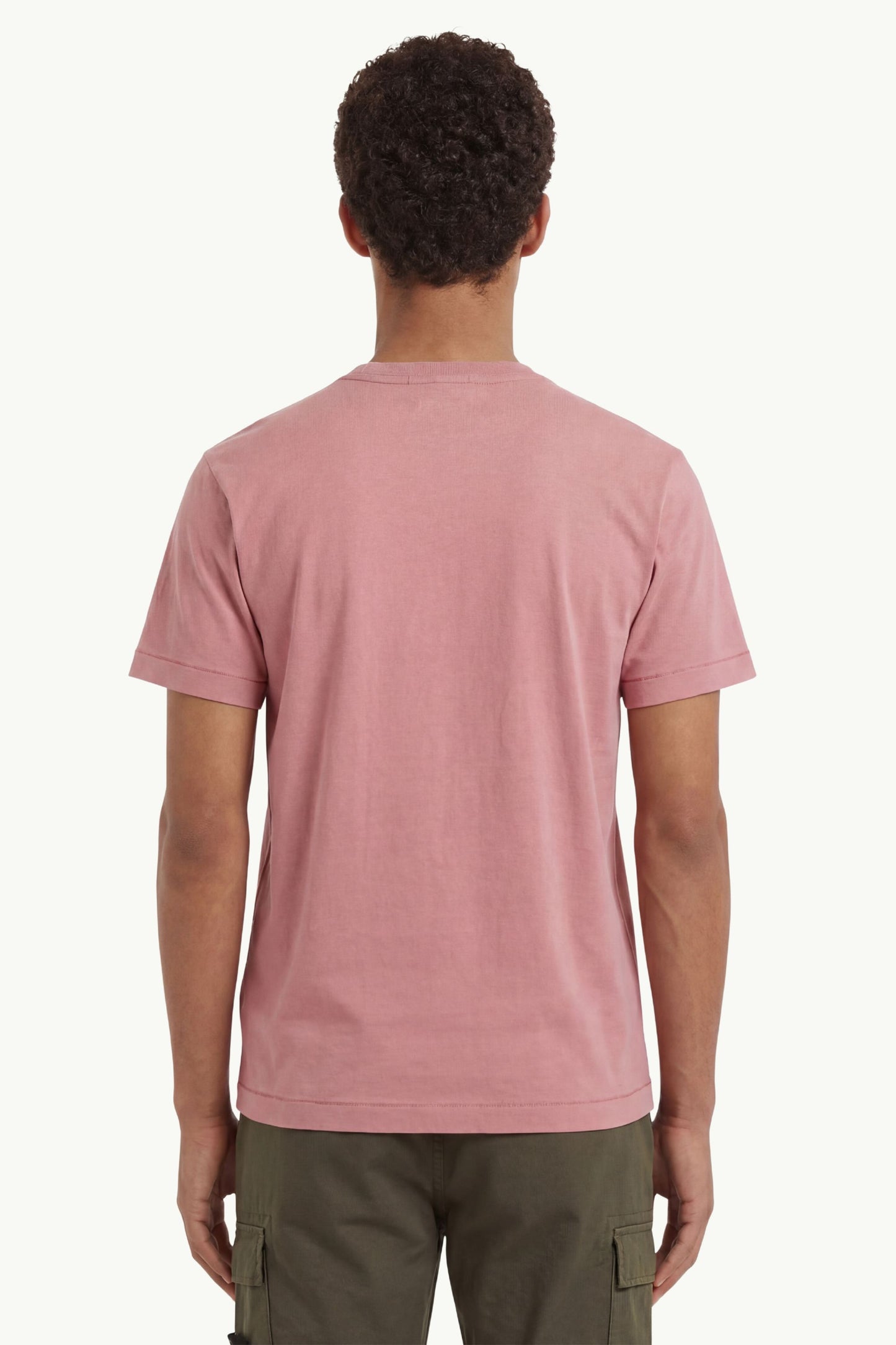  Stone Island Men's S/s T-shirt Rosa - 2