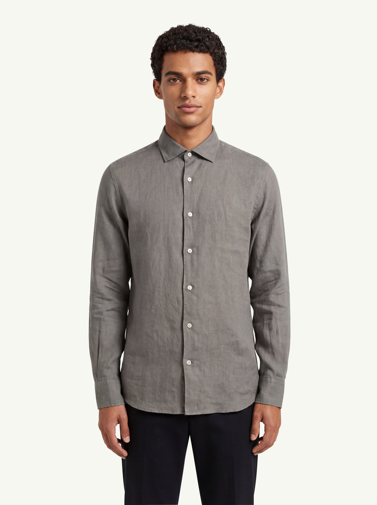  Mc2 Saint Barth Camicia Lino Verde - 1