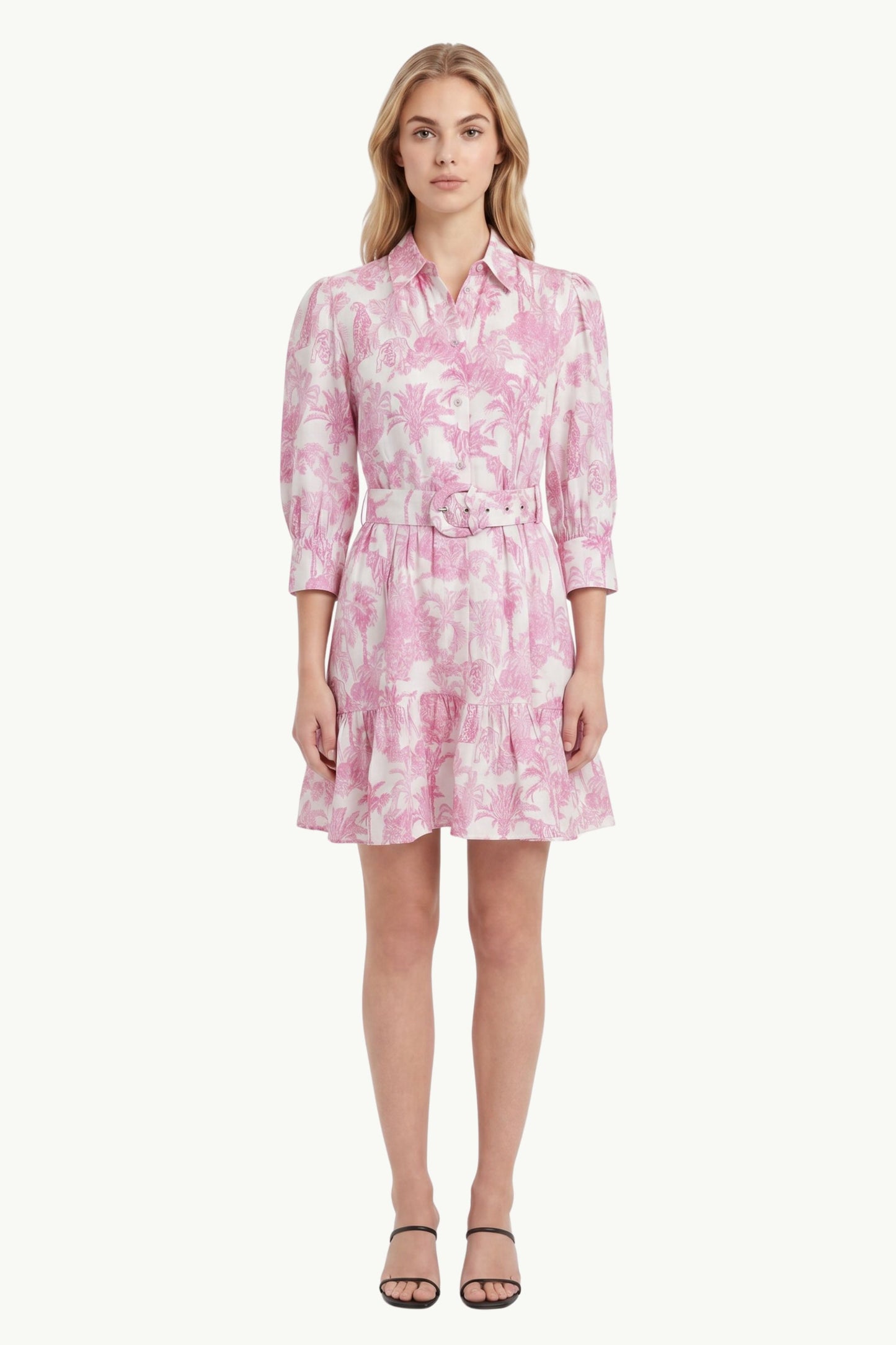  Mc2 Saint Barth Dress With A Belt Rosa - 1
