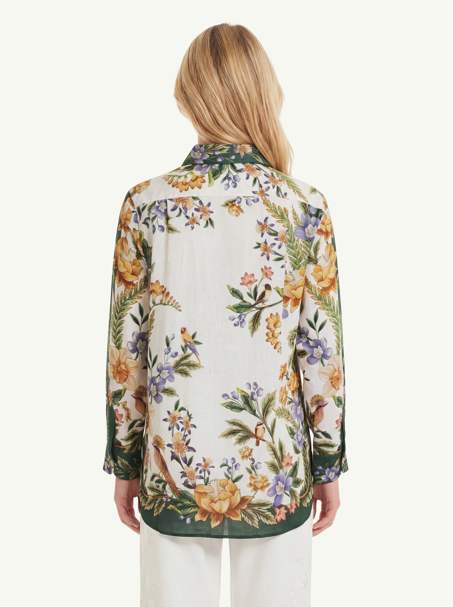  Farm Rio Nature Sand Shirt Women Verde - 2