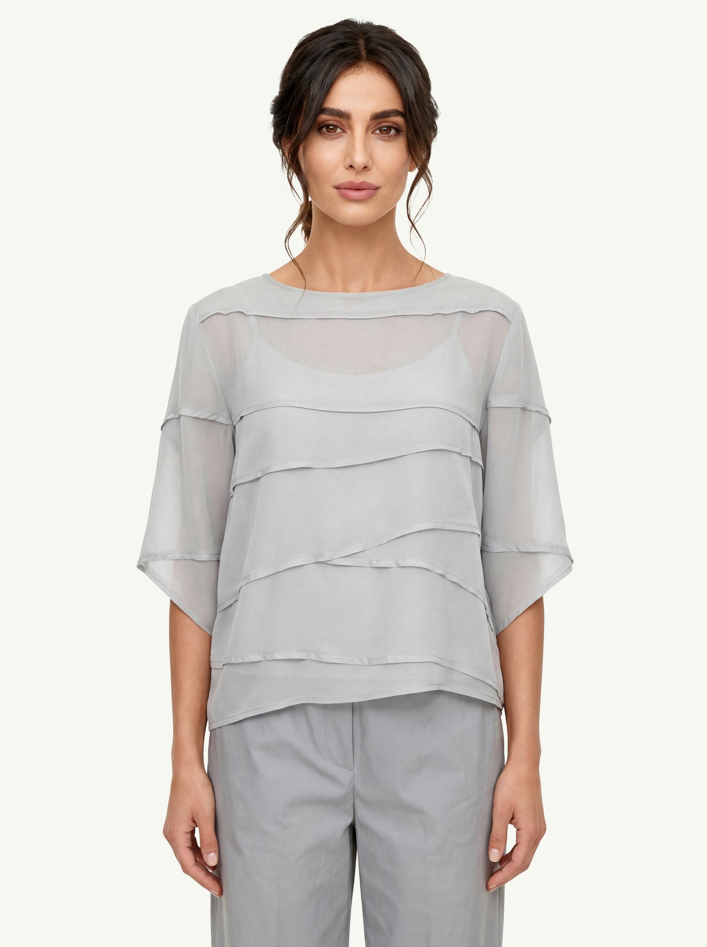  Liviana Conti Iris Blouse Women Grigio - 1