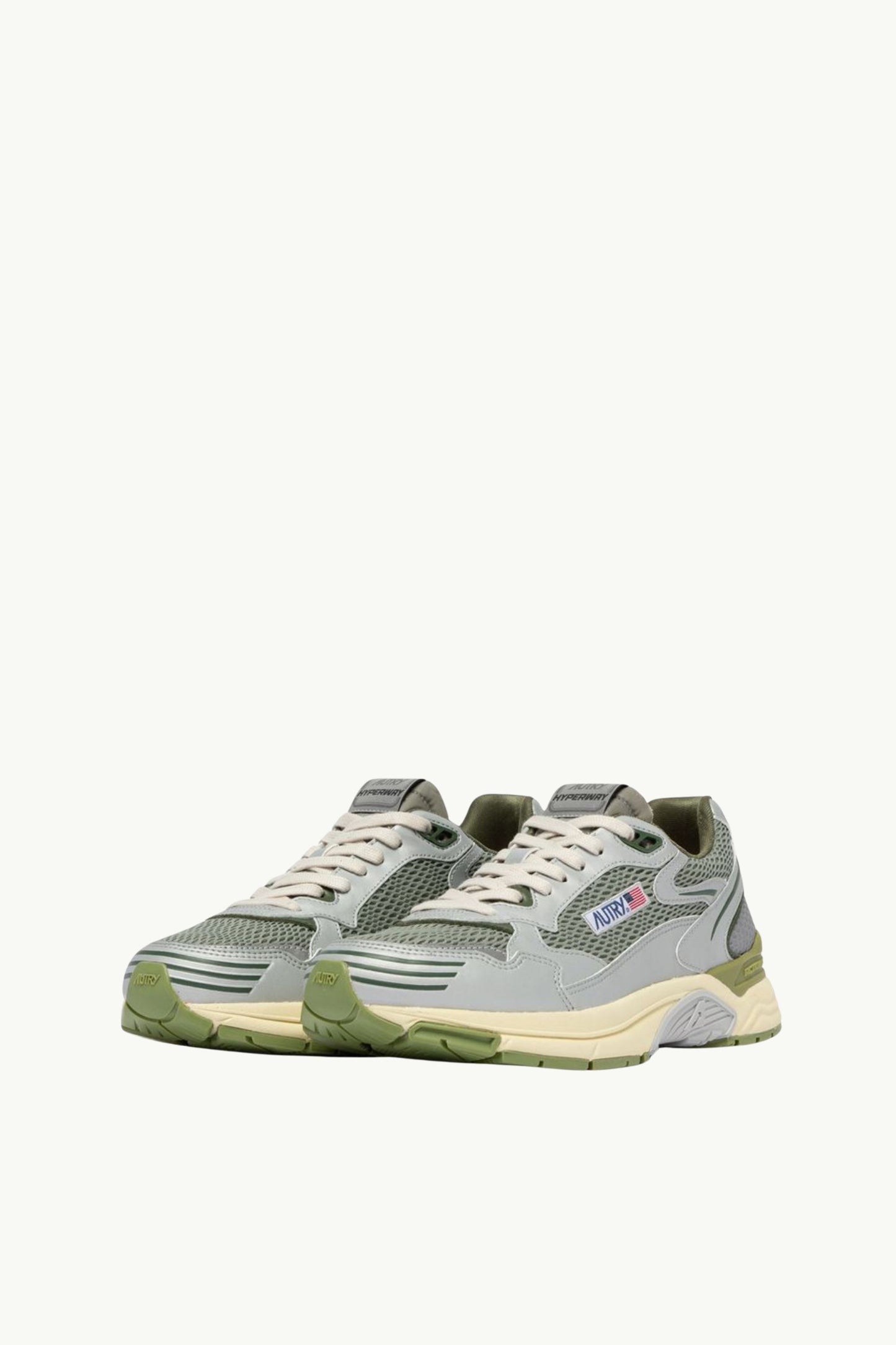  Autry Hyperway Low Man Mesh Mirrow Verde - 2