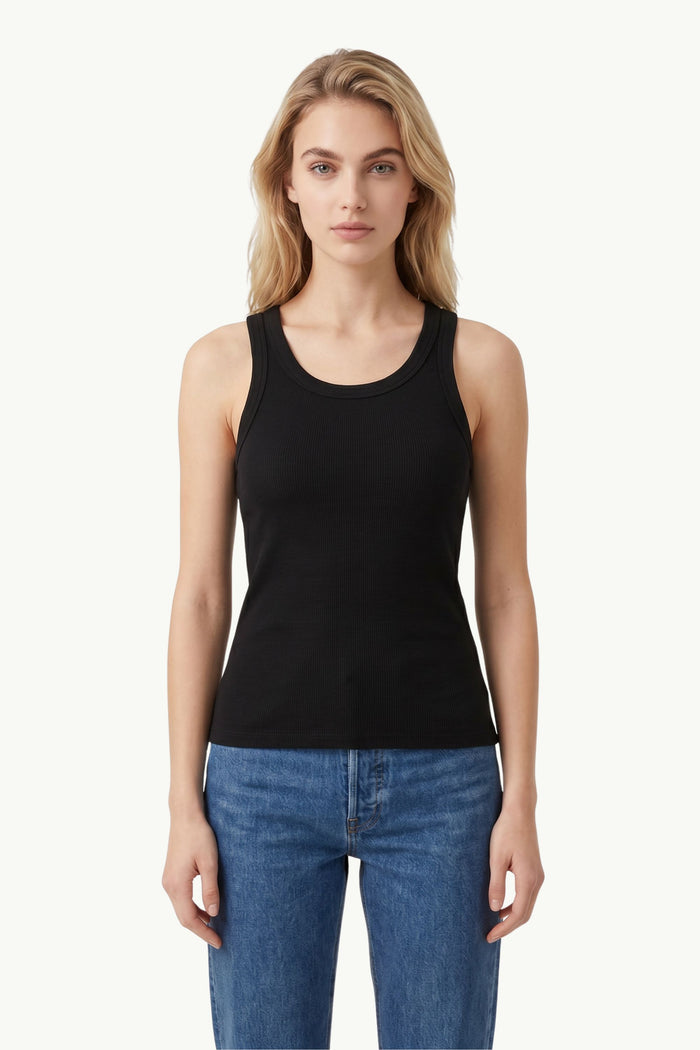 Rib Tank Top Donna Mc2 Saint Barth