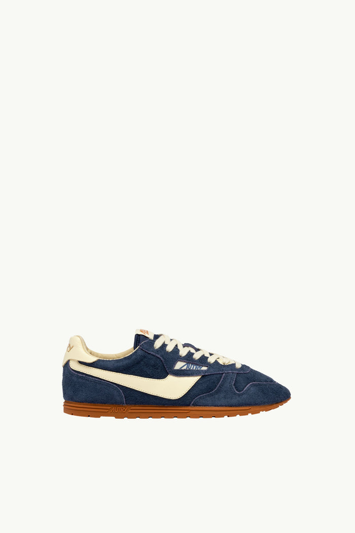  Autry Windspin Low Wom Suede Leat Blu - 7