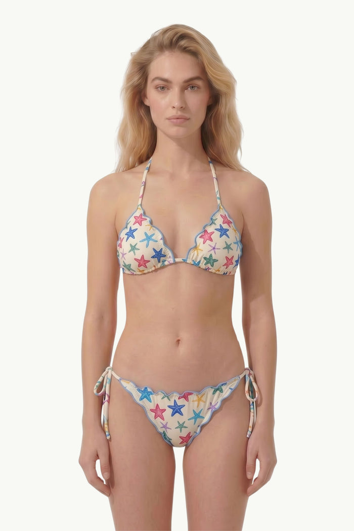 Frou Frou Full Adjustable Triangle Bikini   Donna Mc2 Saint Barth