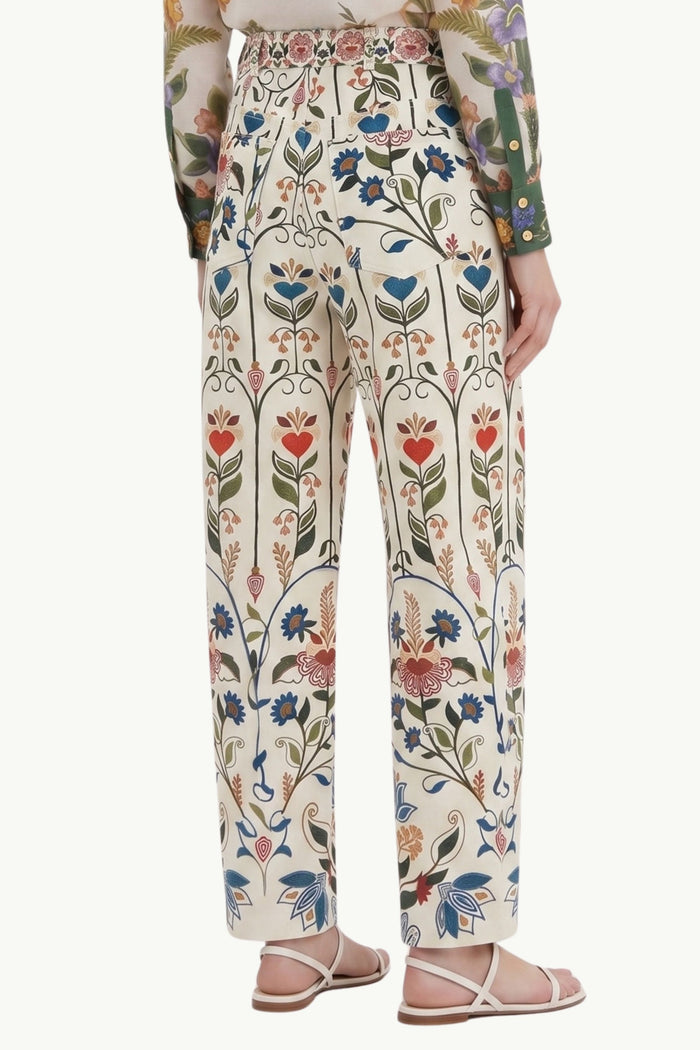 Fraga Print Pants  Donna Farm Rio-2