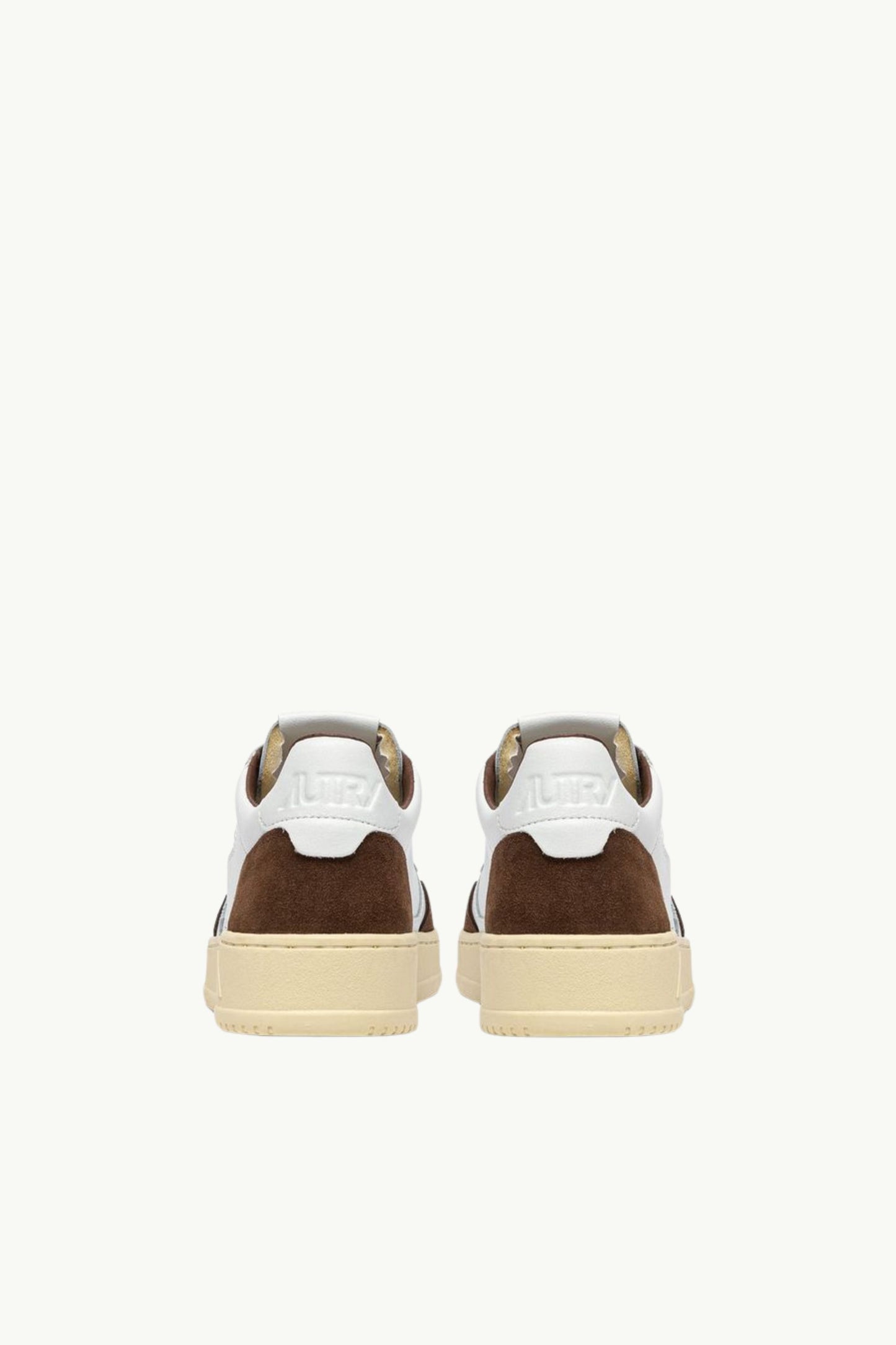  Autry Medalist Low Man Soft Leat Suede Bianco - 3