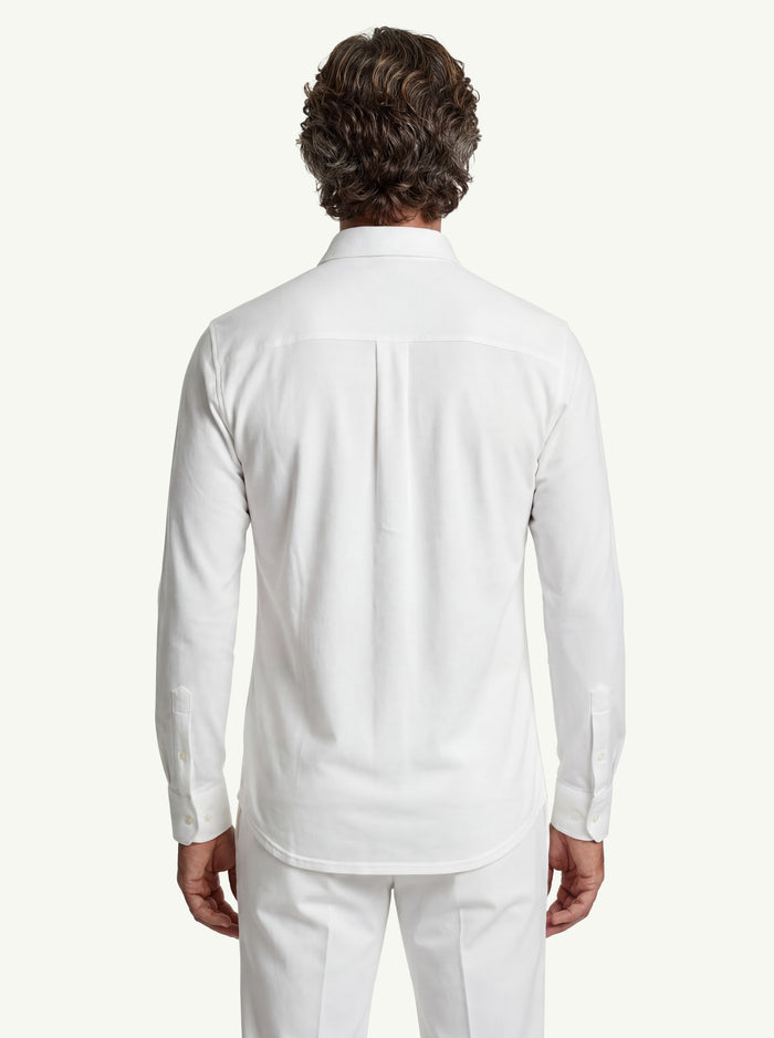 Shirt Robert Ml Superlight Piquet  Uomo Fedeli-2