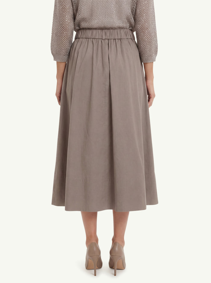 Gonna Raso Leggero  Donna Peserico-2