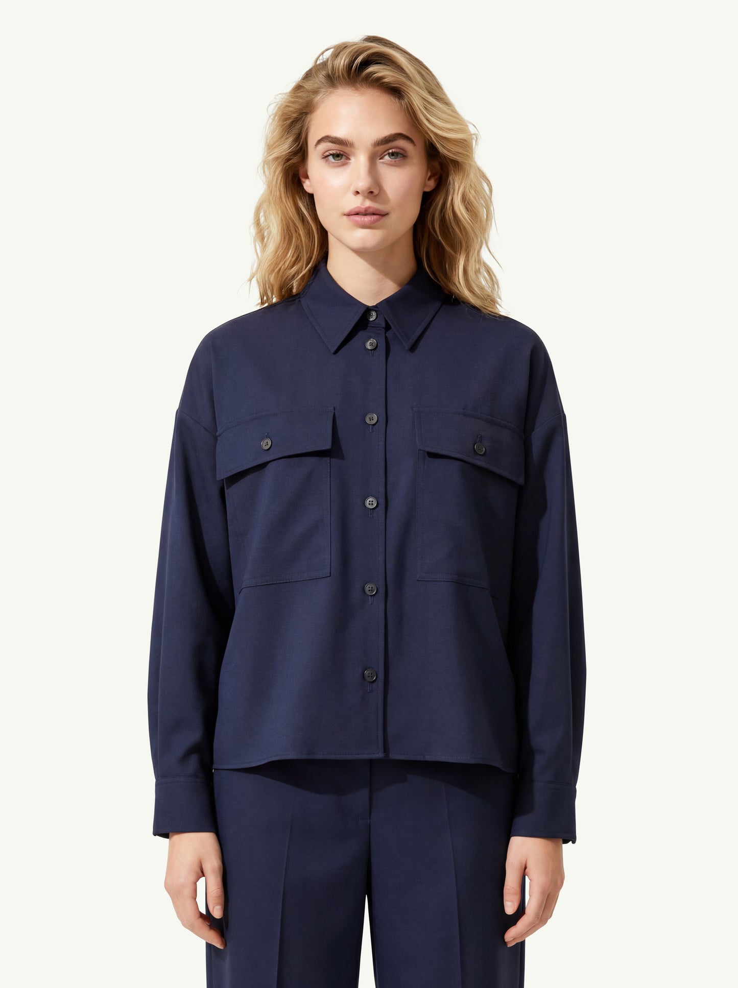  Max Mara Weekend Overshirt Blu - 1