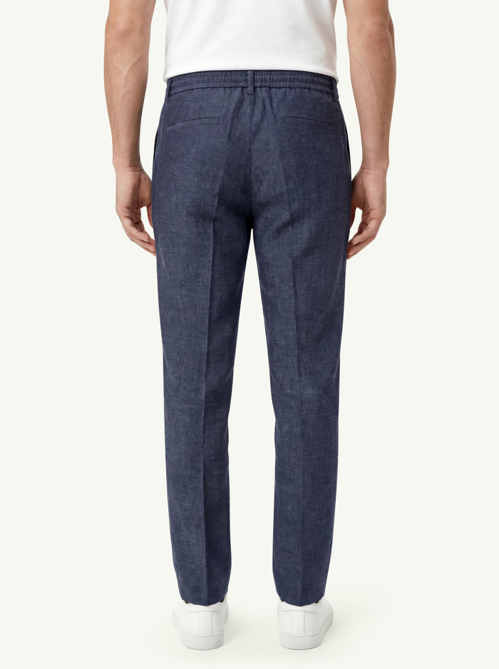 Pantalone Soft Fit Con Elastico  Uomo Berwich-2