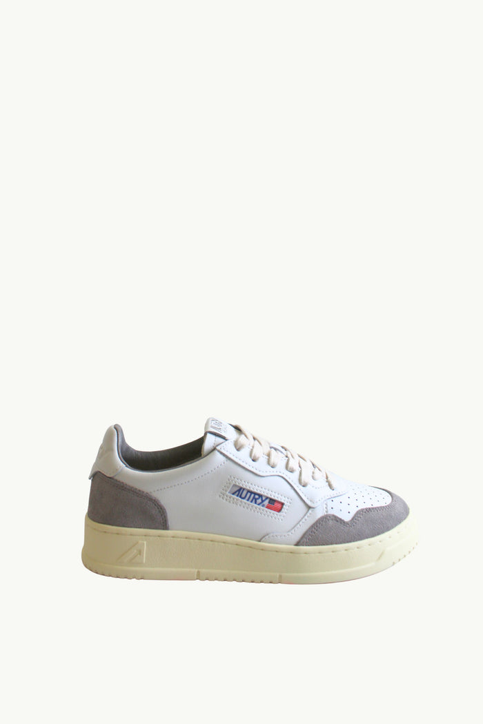 Autry Medalist Low Man Leat Suede Sneakers