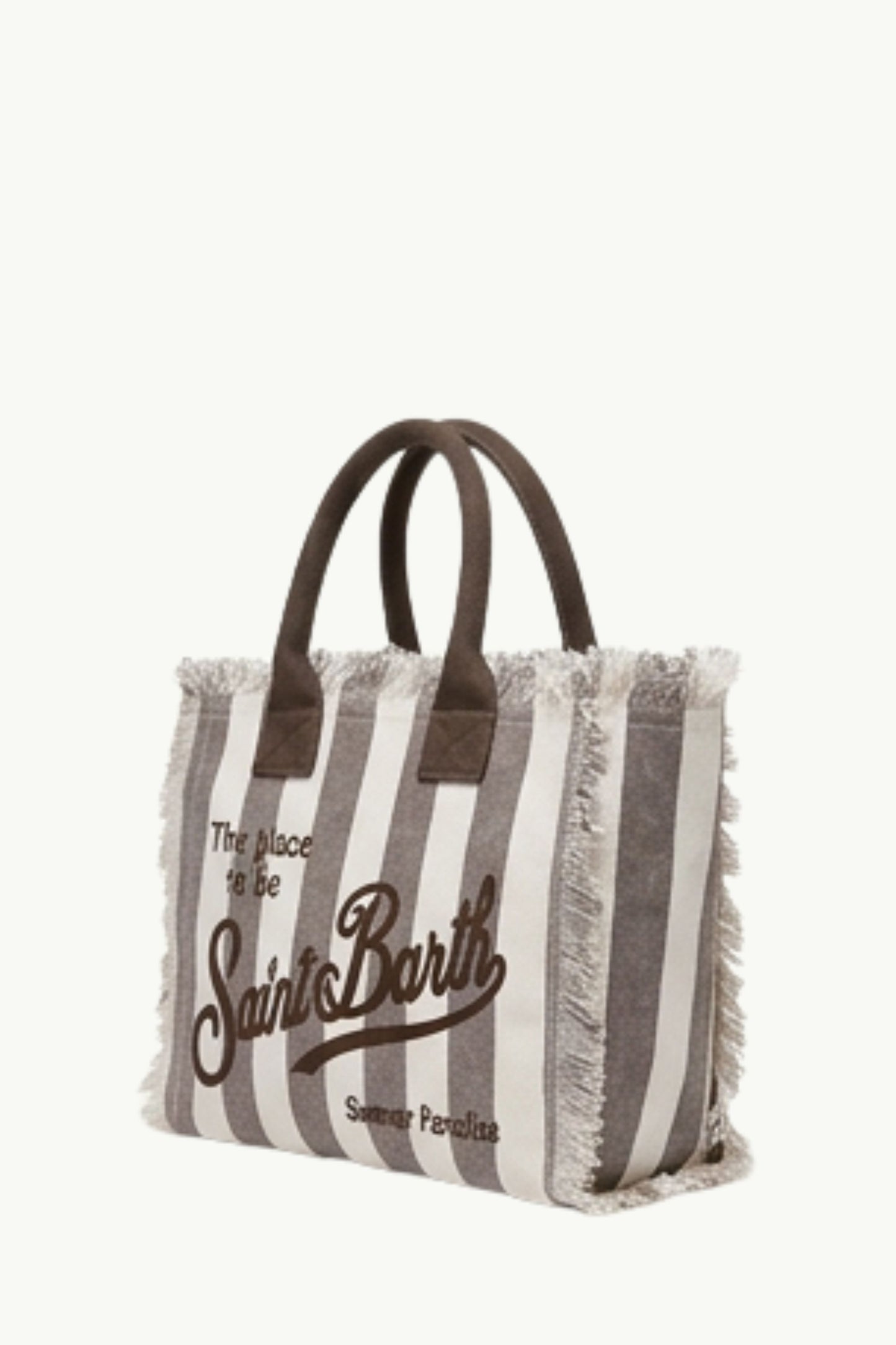  Mc2 Saint Barth Acc. Borsa Canvas Bianco - 2