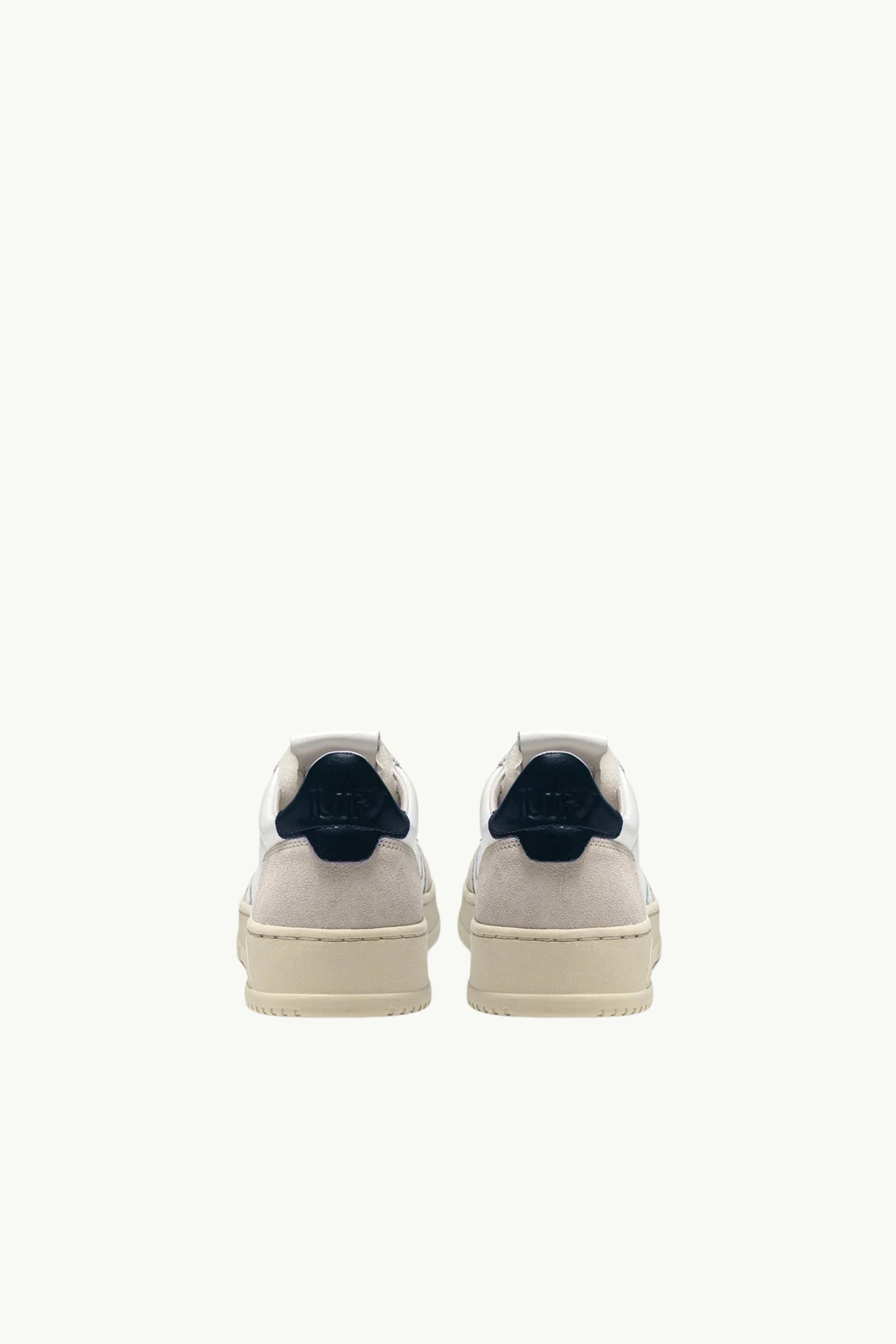  Autry Sneakers Medalist Low Man Leat Suede Bianco - 3