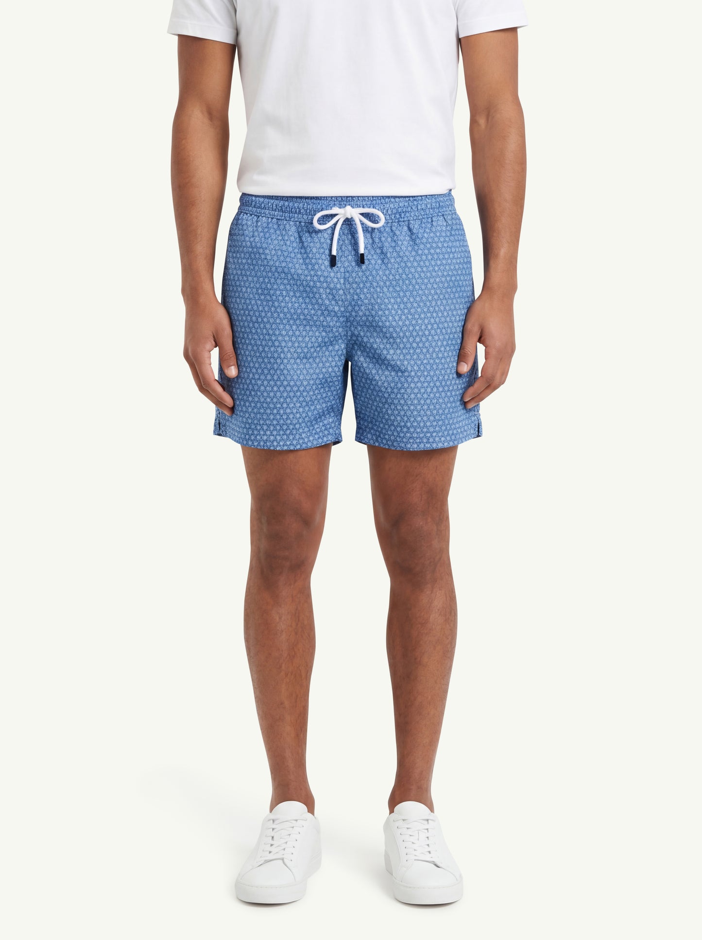  Fedeli Costume Madeira Airstop Stampato Azzurro - 1