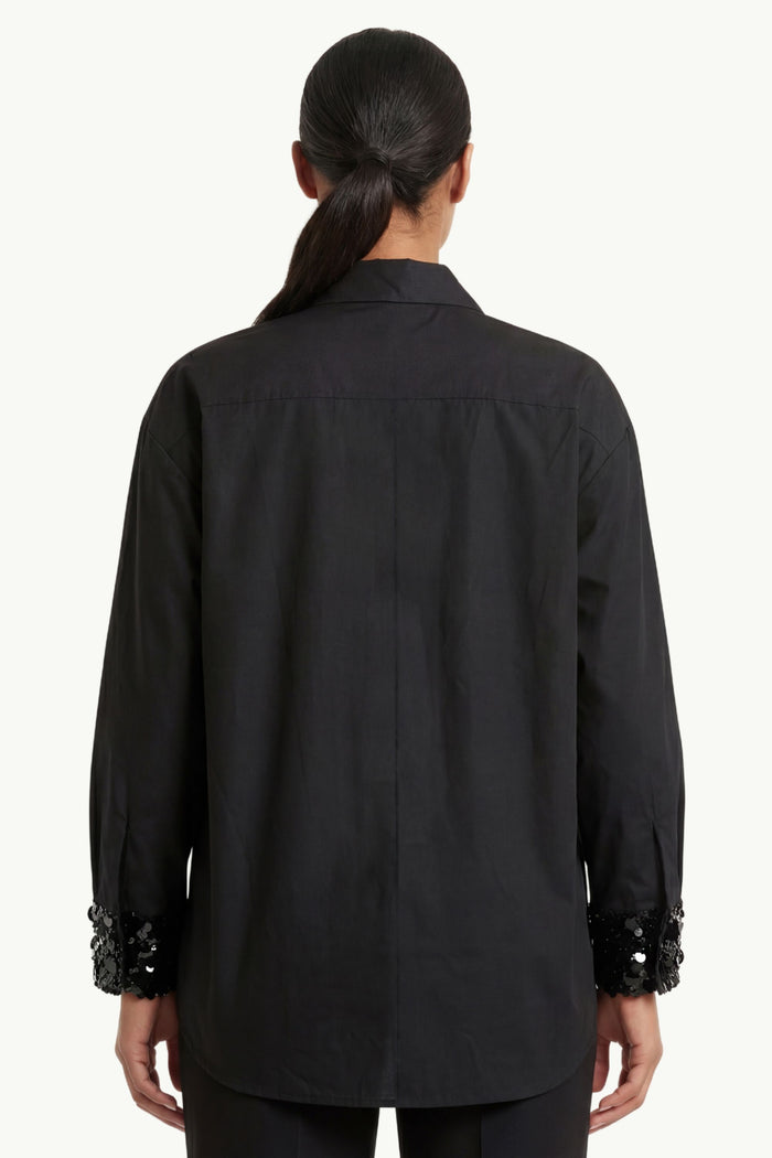 Camicia Over Paillettes Donna Dahlo-2