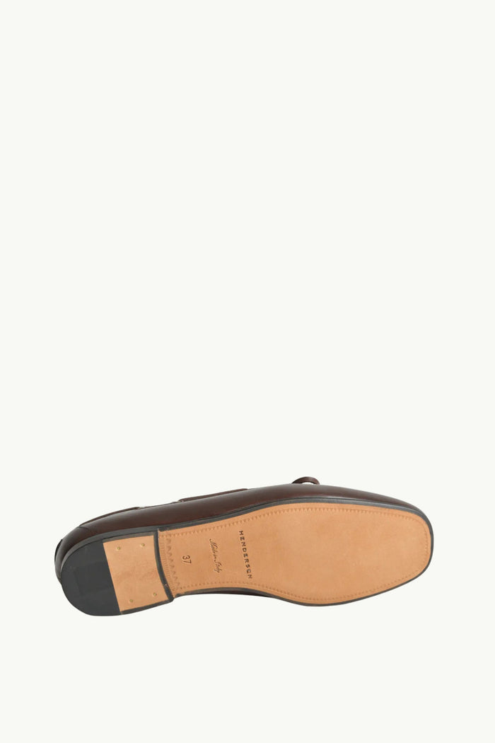  Henderson Baracco Mocassino Stringato Marrone - 4