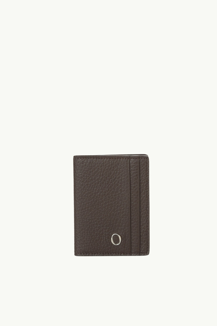 Portacarte A Libro In Pelle Uomo Orciani