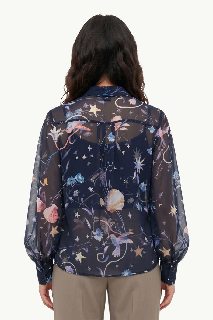 Camicia Mezza Manica Chiffon  Donna Forte_Forte-2